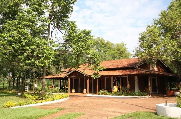 Hotel Fazenda Dos Ipes โอลิมเปีย ภายนอก รูปภาพ